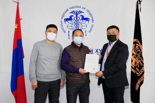 АНДХХ-ийн хүрээнд Монгол Улсын анхны гарал үүслийн гэрчилгээг олголоо