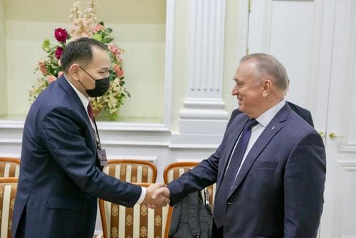 ОХУ-ын ХАҮТ-ын ерөнхийлөгч Сергей Катыринтай уулзлаа
